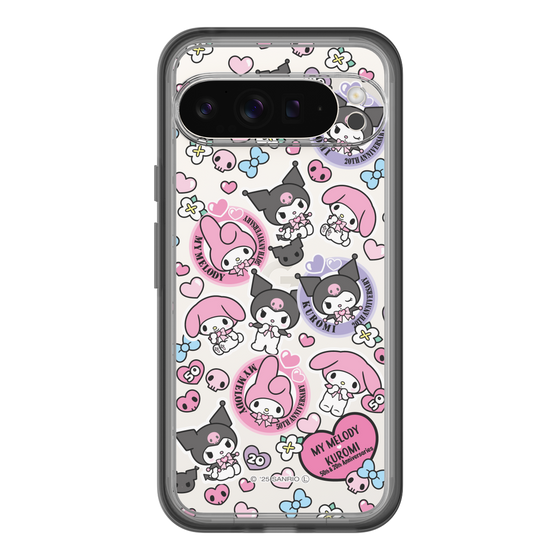 スリムプロテクションプレミアムケース［ マイメロディ50周年・クロミ20周年 - ステッカー ］