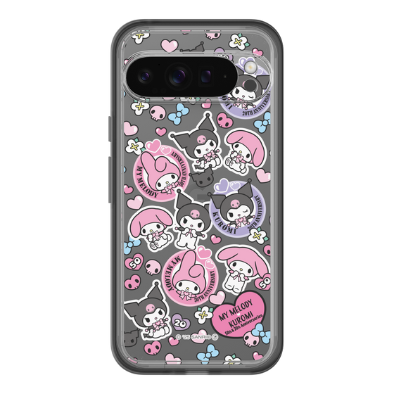 スリムプロテクションプレミアムケース［ マイメロディ50周年・クロミ20周年 - ステッカー ］