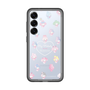 スリムプロテクションプレミアムケース［ マイメロディ50周年・クロミ20周年 - マイメロディ - ガーリーポップハート総柄 ］