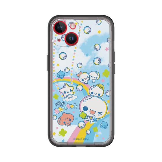 スリムプロテクションプレミアムケース［ ぷくぷくあわわちゃん - レインボー ］
