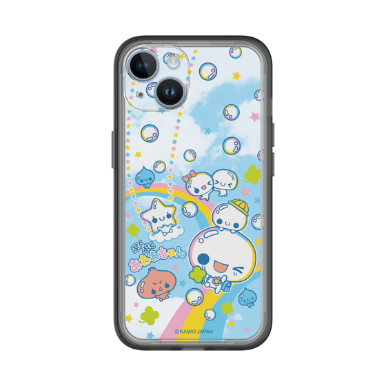 スリムプロテクションプレミアムケース［ ぷくぷくあわわちゃん - レインボー ］