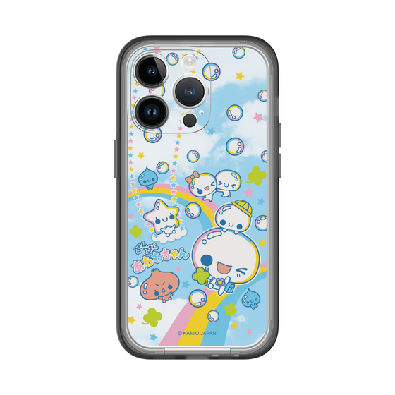 スリムプロテクションプレミアムケース［ ぷくぷくあわわちゃん - レインボー ］