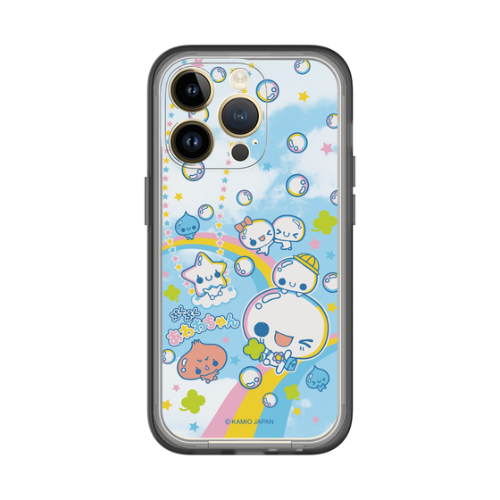スリムプロテクションプレミアムケース［ ぷくぷくあわわちゃん - レインボー ］