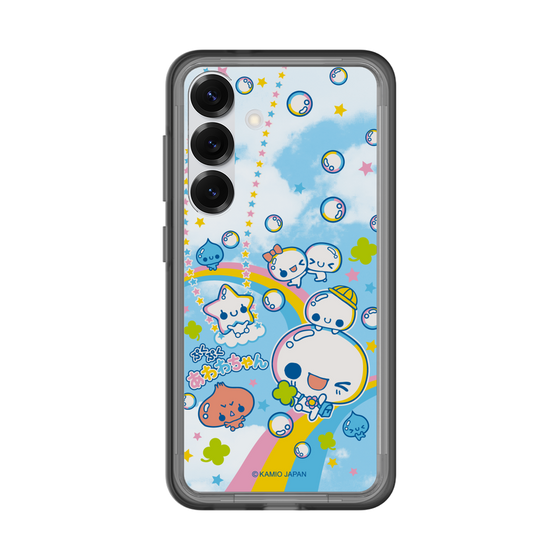 スリムプロテクションプレミアムケース［ ぷくぷくあわわちゃん - レインボー ］