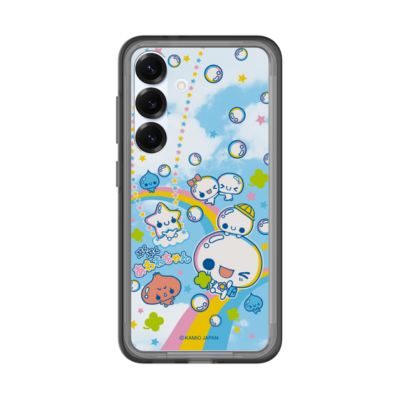 スリムプロテクションプレミアムケース［ ぷくぷくあわわちゃん - レインボー ］