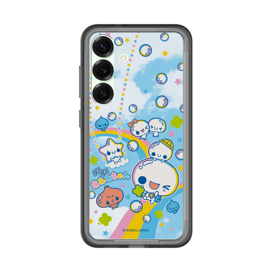 スリムプロテクションプレミアムケース［ ぷくぷくあわわちゃん - レインボー ］