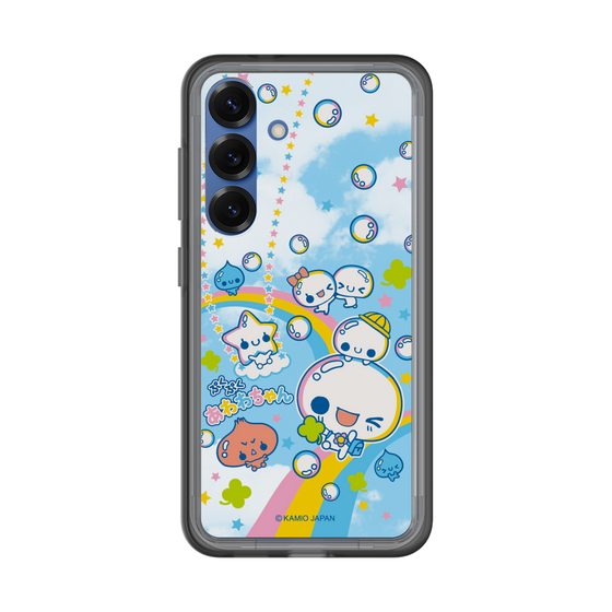 スリムプロテクションプレミアムケース［ ぷくぷくあわわちゃん - レインボー ］