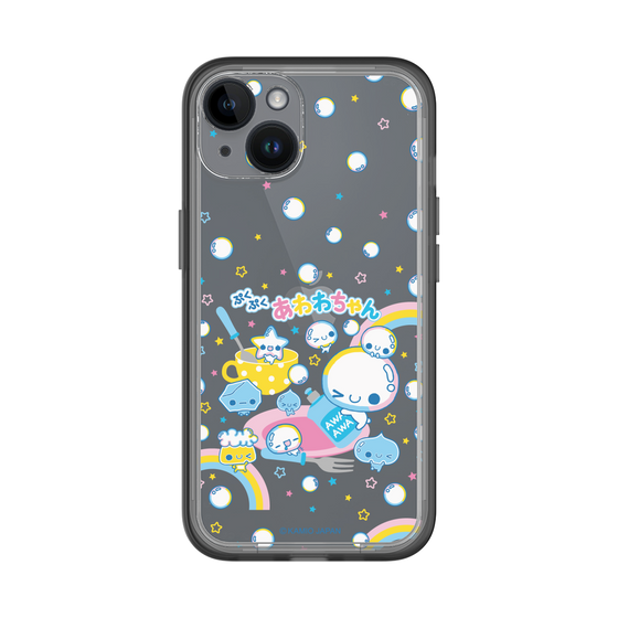 スリムプロテクションプレミアムケース［ ぷくぷくあわわちゃん - しゃぼんだま ］