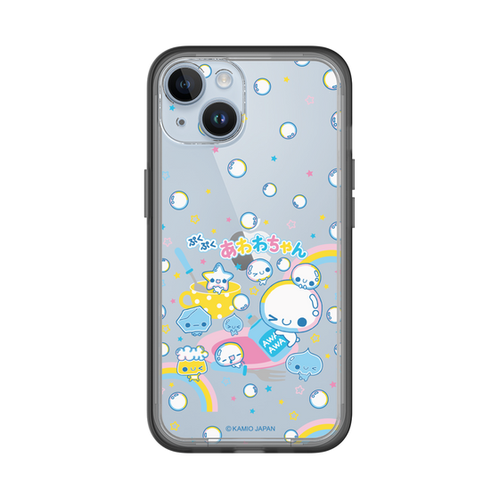 スリムプロテクションプレミアムケース［ ぷくぷくあわわちゃん - しゃぼんだま ］