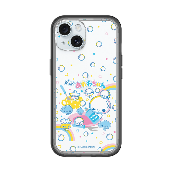 スリムプロテクションプレミアムケース［ ぷくぷくあわわちゃん - しゃぼんだま ］