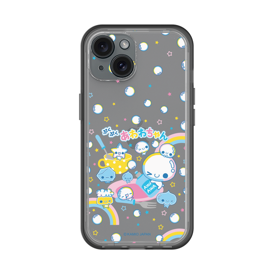 スリムプロテクションプレミアムケース［ ぷくぷくあわわちゃん - しゃぼんだま ］