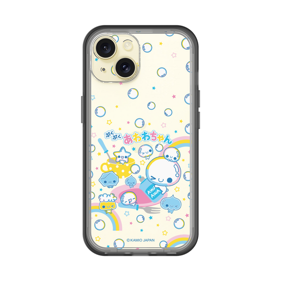 スリムプロテクションプレミアムケース［ ぷくぷくあわわちゃん - しゃぼんだま ］