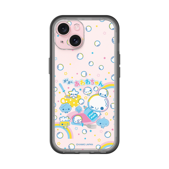 スリムプロテクションプレミアムケース［ ぷくぷくあわわちゃん - しゃぼんだま ］