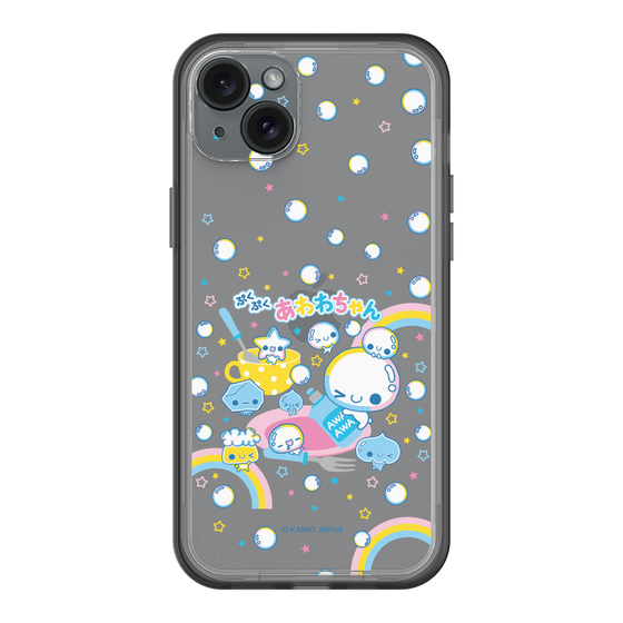 スリムプロテクションプレミアムケース［ ぷくぷくあわわちゃん - しゃぼんだま ］