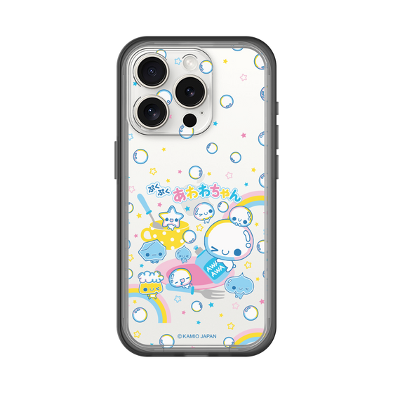 スリムプロテクションプレミアムケース［ ぷくぷくあわわちゃん - しゃぼんだま ］