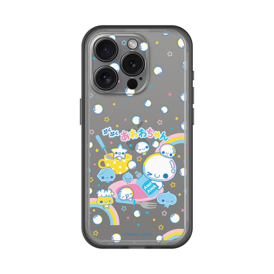 スリムプロテクションプレミアムケース［ ぷくぷくあわわちゃん - しゃぼんだま ］
