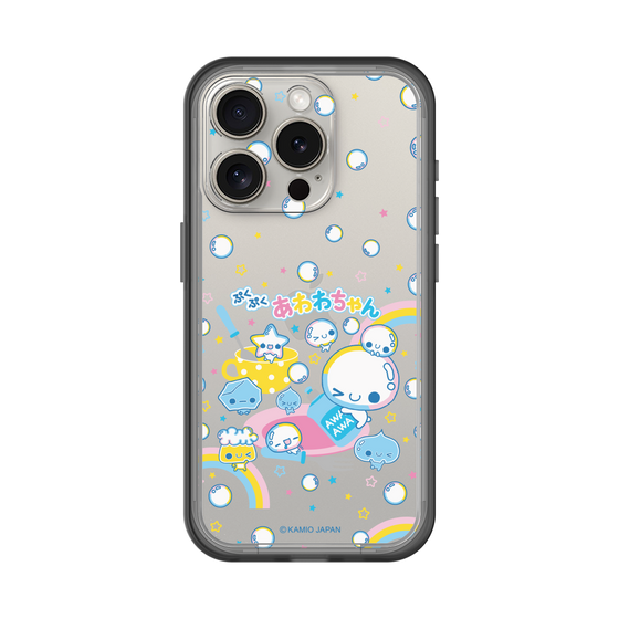 スリムプロテクションプレミアムケース［ ぷくぷくあわわちゃん - しゃぼんだま ］