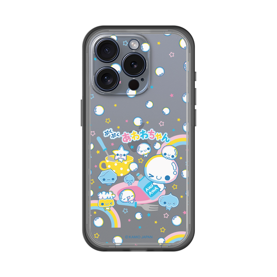 スリムプロテクションプレミアムケース［ ぷくぷくあわわちゃん - しゃぼんだま ］