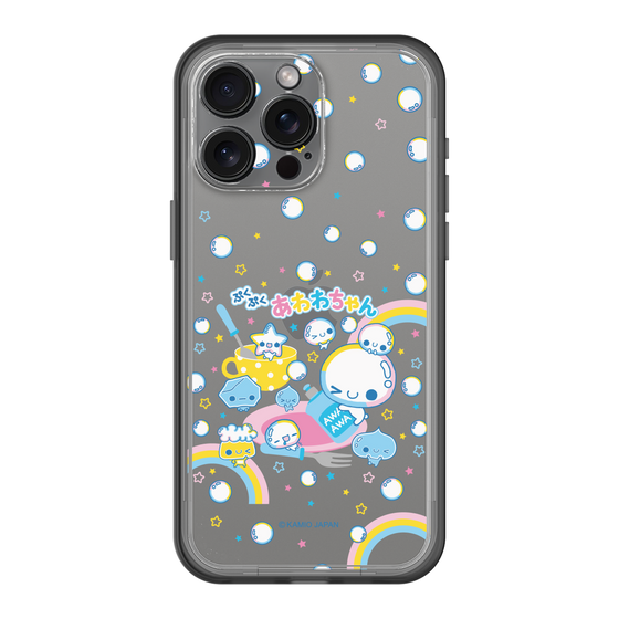 スリムプロテクションプレミアムケース［ ぷくぷくあわわちゃん - しゃぼんだま ］