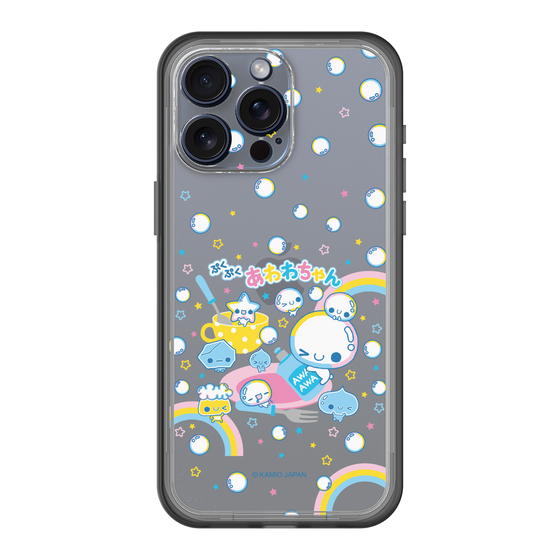 スリムプロテクションプレミアムケース［ ぷくぷくあわわちゃん - しゃぼんだま ］