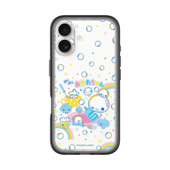 スリムプロテクションプレミアムケース［ ぷくぷくあわわちゃん - しゃぼんだま ］