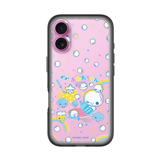 スリムプロテクションプレミアムケース［ ぷくぷくあわわちゃん - しゃぼんだま ］