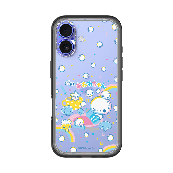 スリムプロテクションプレミアムケース［ ぷくぷくあわわちゃん - しゃぼんだま ］