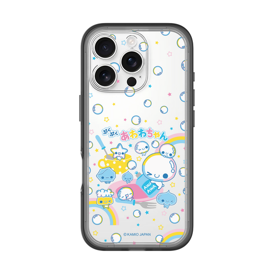 スリムプロテクションプレミアムケース［ ぷくぷくあわわちゃん - しゃぼんだま ］