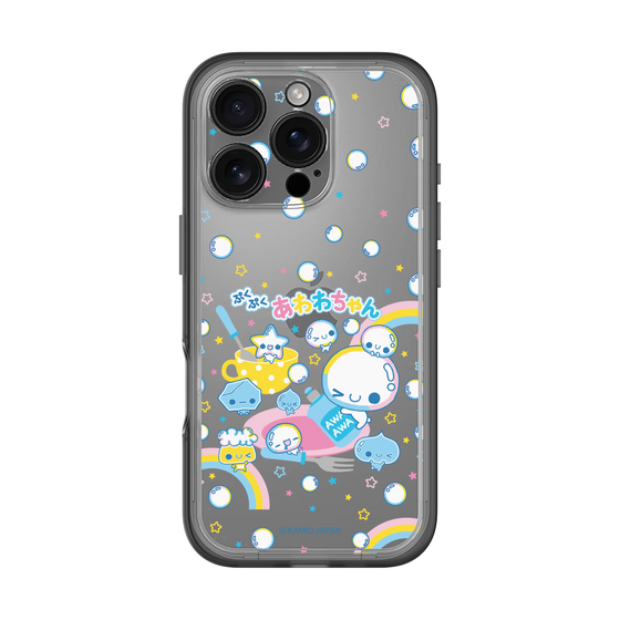 スリムプロテクションプレミアムケース［ ぷくぷくあわわちゃん - しゃぼんだま ］
