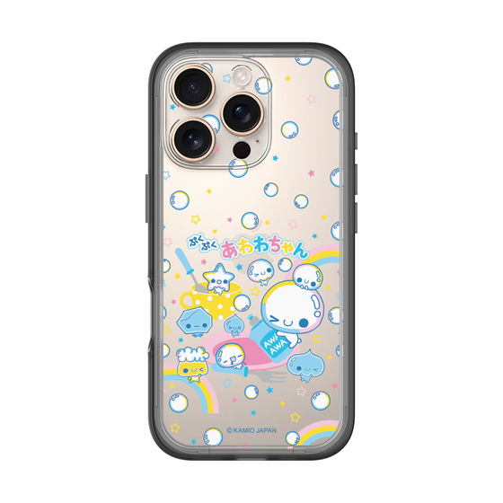 スリムプロテクションプレミアムケース［ ぷくぷくあわわちゃん - しゃぼんだま ］