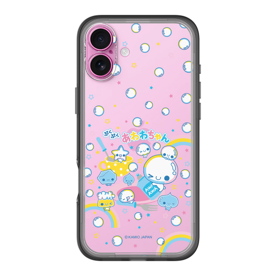 スリムプロテクションプレミアムケース［ ぷくぷくあわわちゃん - しゃぼんだま ］