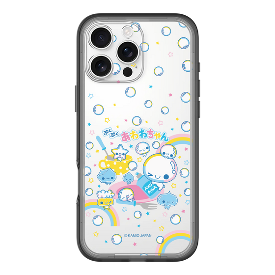 スリムプロテクションプレミアムケース［ ぷくぷくあわわちゃん - しゃぼんだま ］