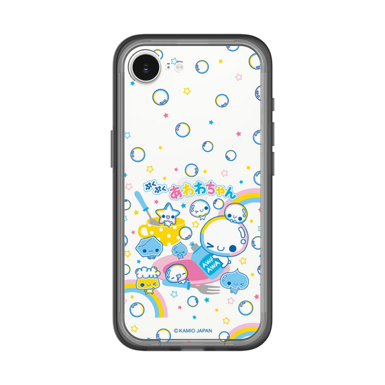 スリムプロテクションプレミアムケース［ ぷくぷくあわわちゃん - しゃぼんだま ］