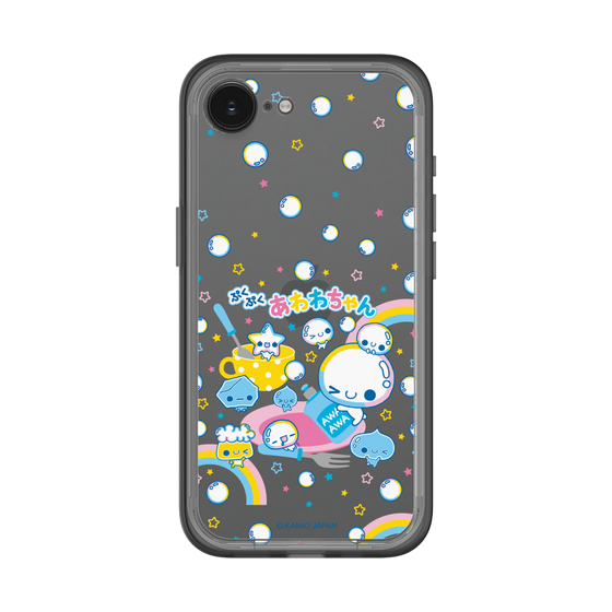 スリムプロテクションプレミアムケース［ ぷくぷくあわわちゃん - しゃぼんだま ］