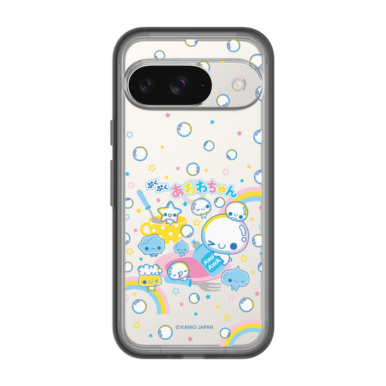 スリムプロテクションプレミアムケース［ ぷくぷくあわわちゃん - しゃぼんだま ］