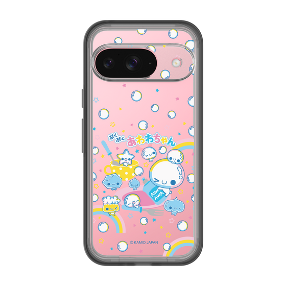 スリムプロテクションプレミアムケース［ ぷくぷくあわわちゃん - しゃぼんだま ］