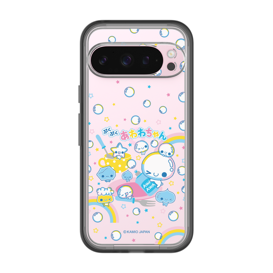 スリムプロテクションプレミアムケース［ ぷくぷくあわわちゃん - しゃぼんだま ］