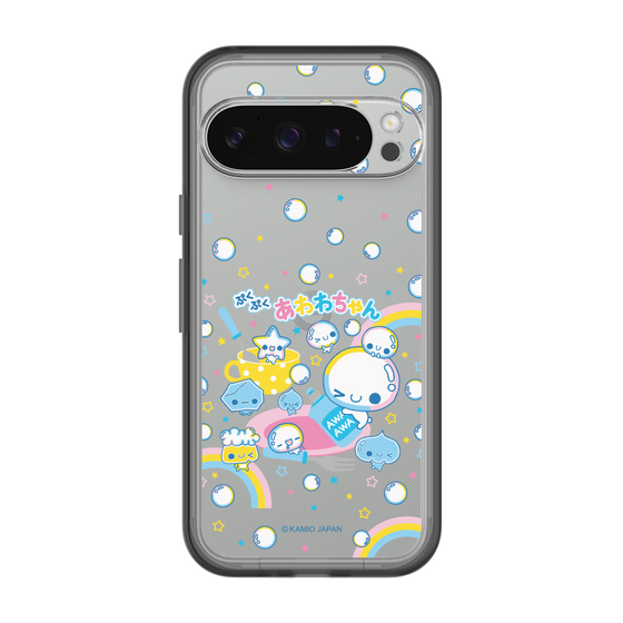 スリムプロテクションプレミアムケース［ ぷくぷくあわわちゃん - しゃぼんだま ］