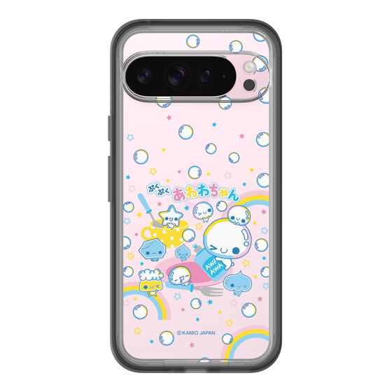 スリムプロテクションプレミアムケース［ ぷくぷくあわわちゃん - しゃぼんだま ］