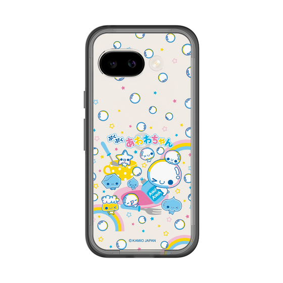 スリムプロテクションプレミアムケース［ ぷくぷくあわわちゃん - しゃぼんだま ］