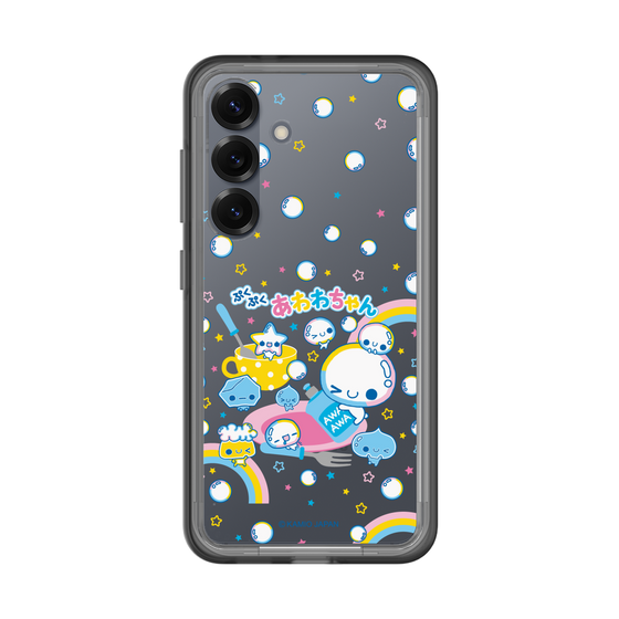 スリムプロテクションプレミアムケース［ ぷくぷくあわわちゃん - しゃぼんだま ］