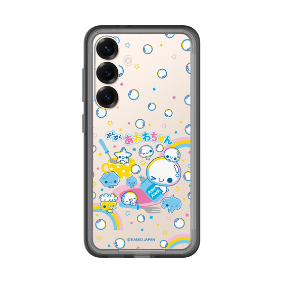 スリムプロテクションプレミアムケース［ ぷくぷくあわわちゃん - しゃぼんだま ］