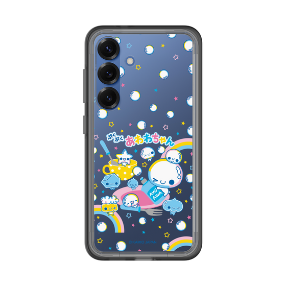 スリムプロテクションプレミアムケース［ ぷくぷくあわわちゃん - しゃぼんだま ］