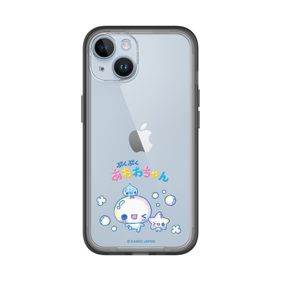 スリムプロテクションプレミアムケース［ ぷくぷくあわわちゃん - 仲良し ］