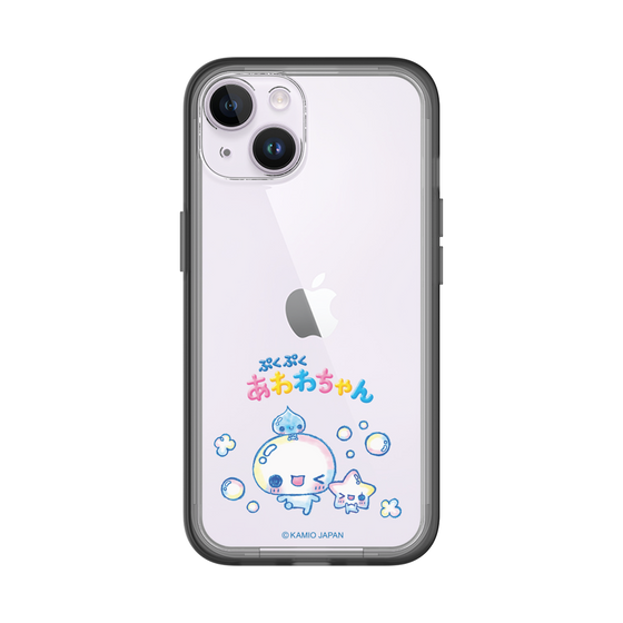 スリムプロテクションプレミアムケース［ ぷくぷくあわわちゃん - 仲良し ］
