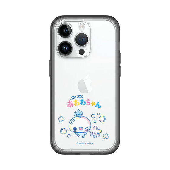 スリムプロテクションプレミアムケース［ ぷくぷくあわわちゃん - 仲良し ］