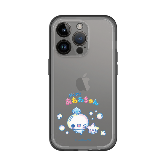 スリムプロテクションプレミアムケース［ ぷくぷくあわわちゃん - 仲良し ］
