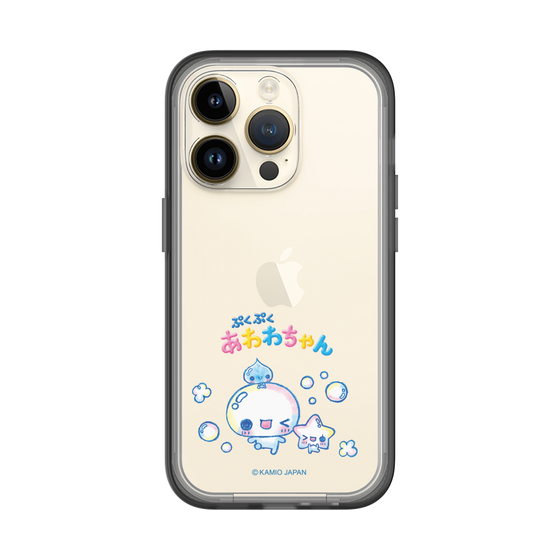 スリムプロテクションプレミアムケース［ ぷくぷくあわわちゃん - 仲良し ］
