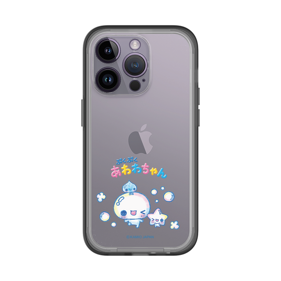 スリムプロテクションプレミアムケース［ ぷくぷくあわわちゃん - 仲良し ］