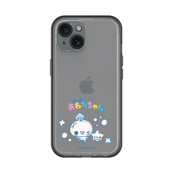スリムプロテクションプレミアムケース［ ぷくぷくあわわちゃん - 仲良し ］